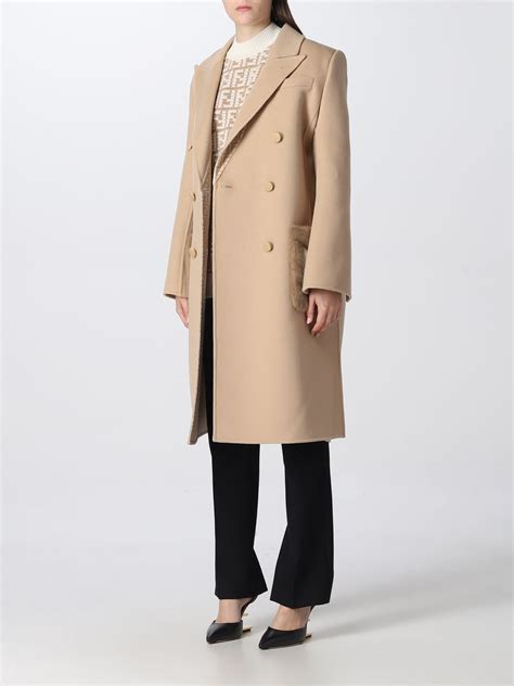 cappotto fendi|cappotto beige donna.